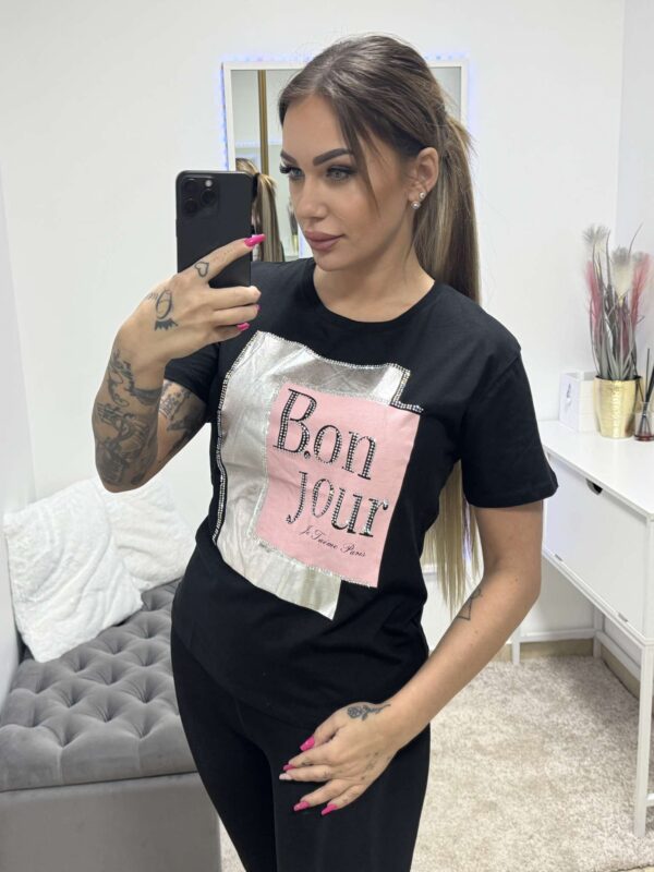 Blizganti palaidinė "Bon Jour"