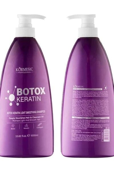 Kormesic plaukų šampūnas su keratinu ir botoksu