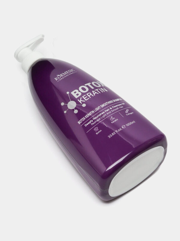Kormesic plaukų šampūnas su keratinu ir botoksu - Image 3