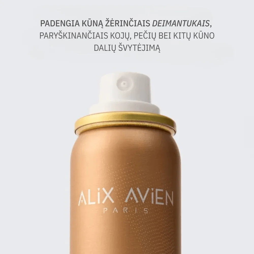 ALIX AVIEN purškiami kūno blizgučiai - Image 6