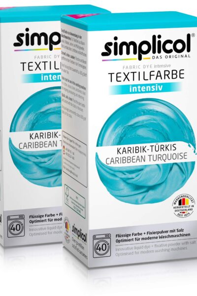 Simplicol skysti dažai audiniams, turkis