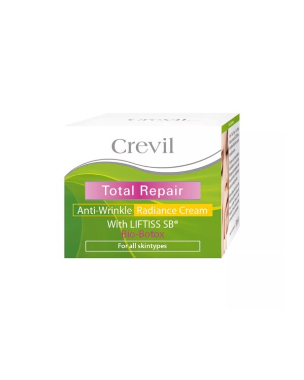 Stangrinamasis kremas nuo raukšlių su Botox ir LIFTISS,„Crevil Total Repair“