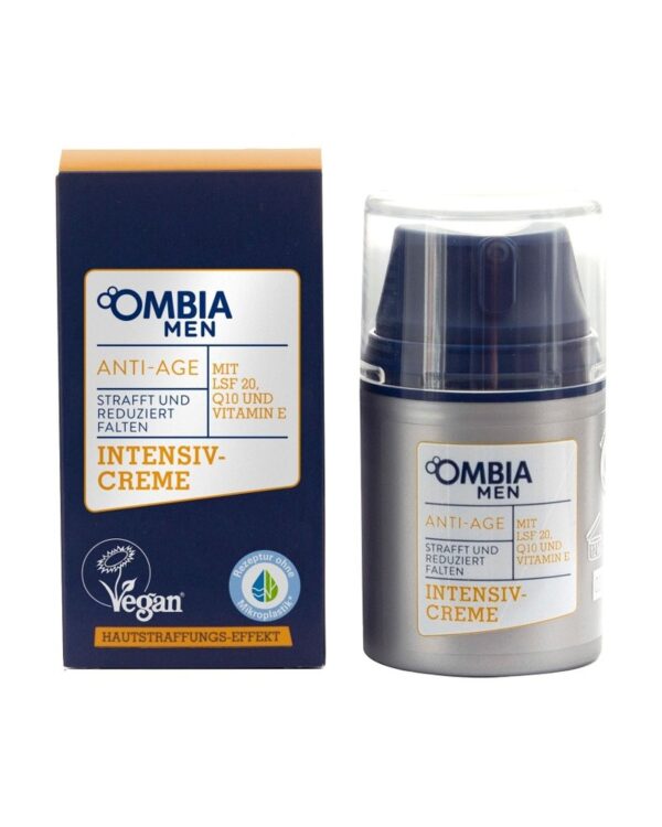 ANTI AGE veido kremas vyrams, OMBIA MEN Q10