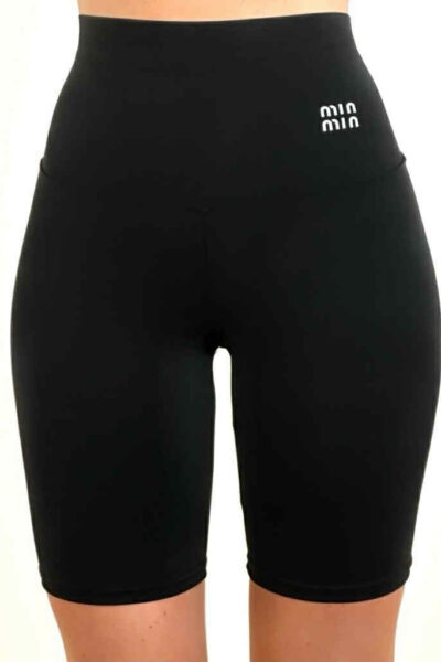 Šortai sportui aukštu liemeniu „Push up”