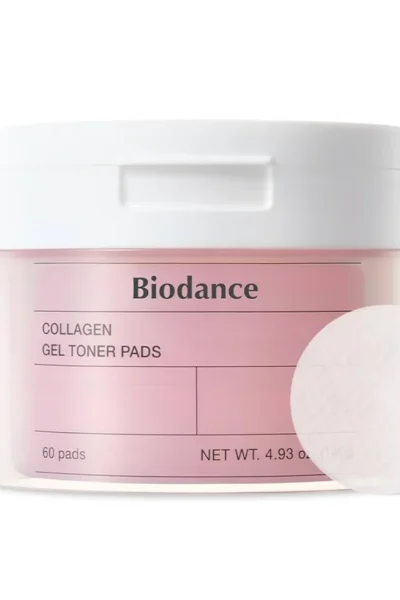 BIODANCE Collagen Gel Toner Pads veido padeliai