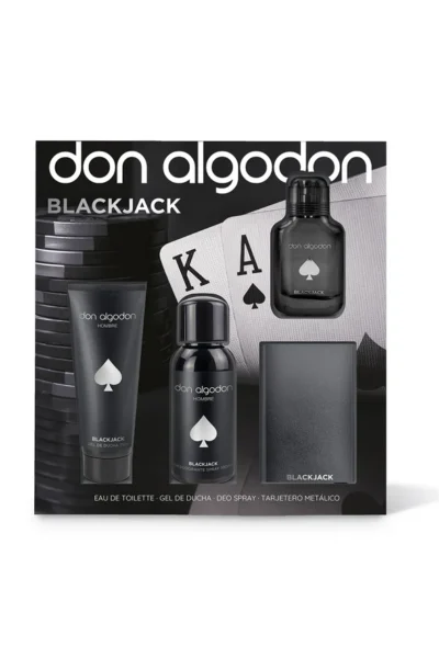 „Black Jack“ dovanų rinkinys vyrams – Don Algodon