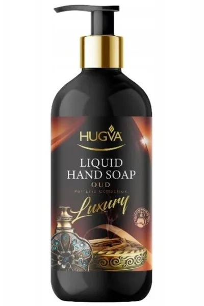 HUGVA Luxury rankų muilas OUD, 500ml.