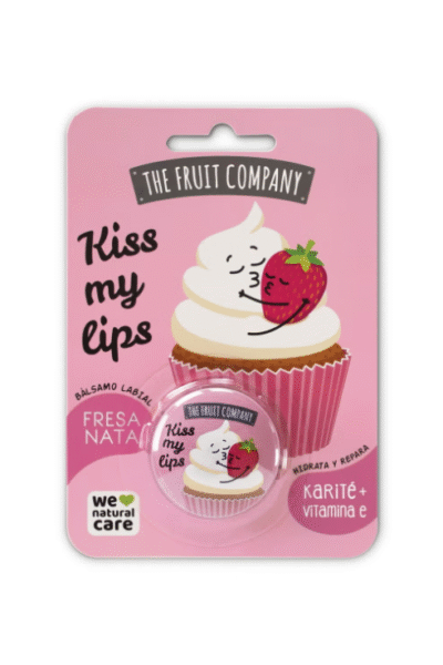 THE FRUIT COMPANY lūpų balzamas braškių kvapo, 10 g (Kopija)