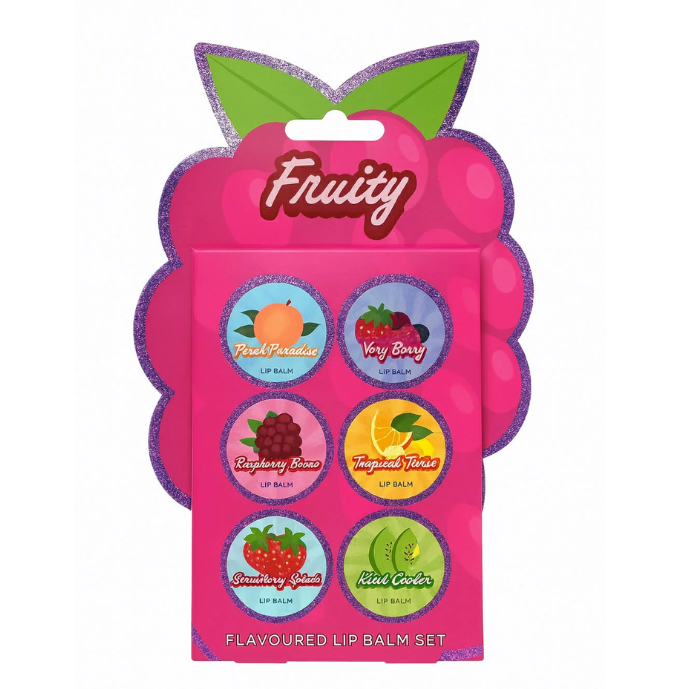 „Fruity“ lūpų balzamų rinkinys – 6 vnt.