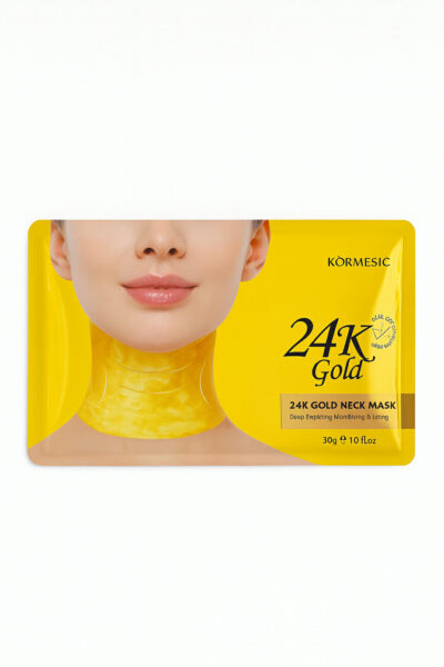 „24K Gold“ lakštinė kaukė kaklui