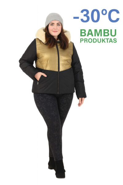 Šiltos tamprės su bambuku ir raštais