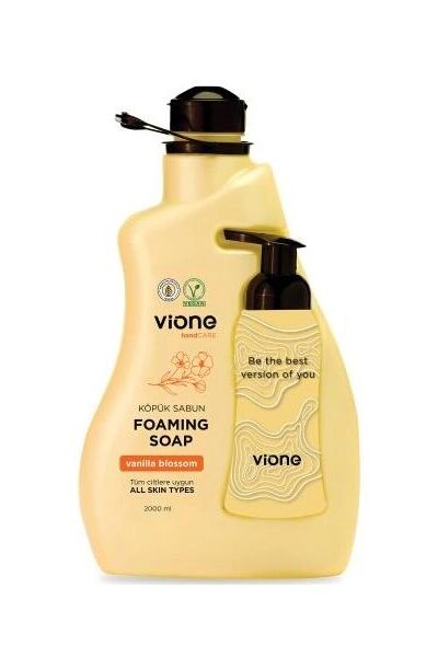 VIONE vanilės kvapo muilas-putos, 2000 ml