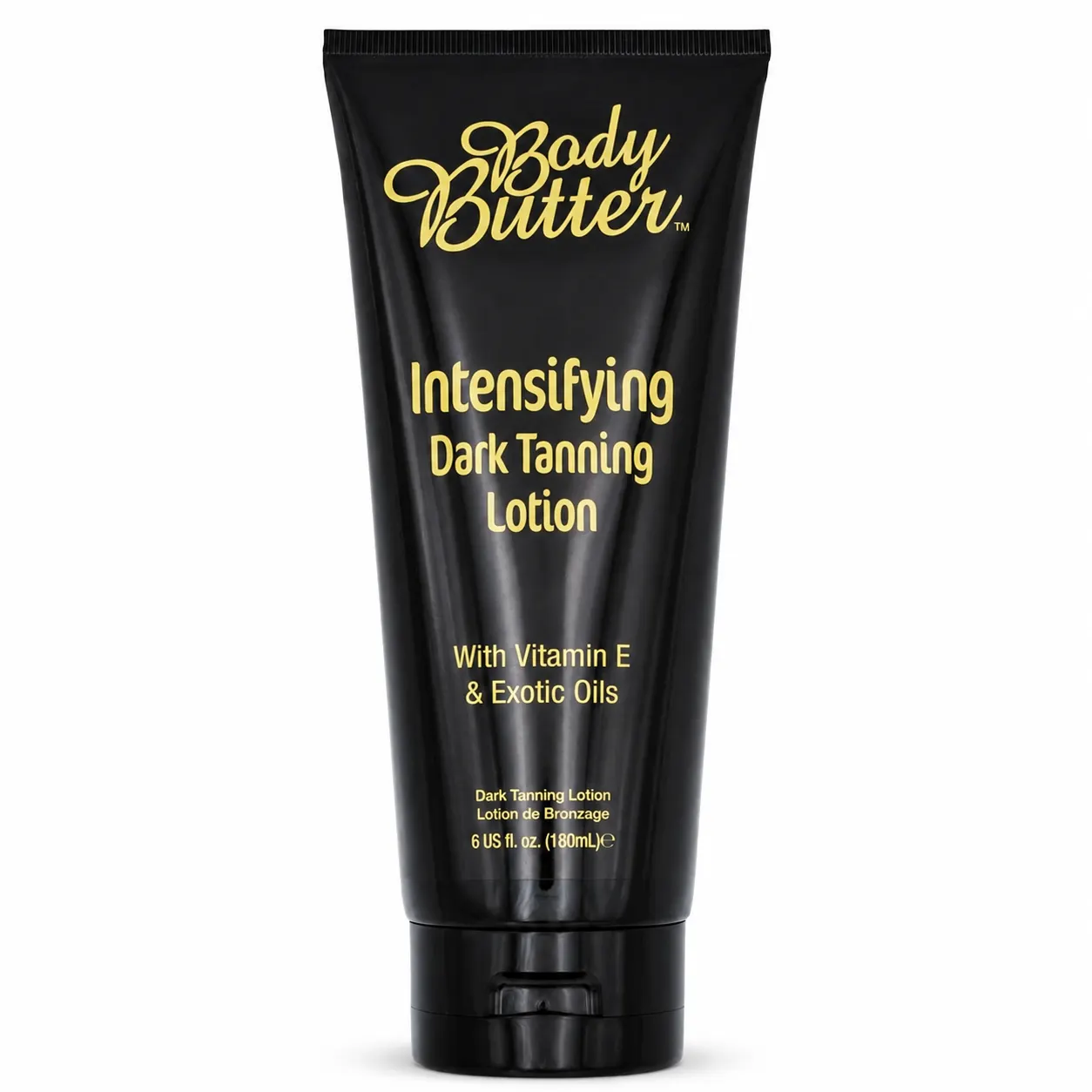Body Butter „Dark Glow“ intensyvus įdegio losjonas, 180ml