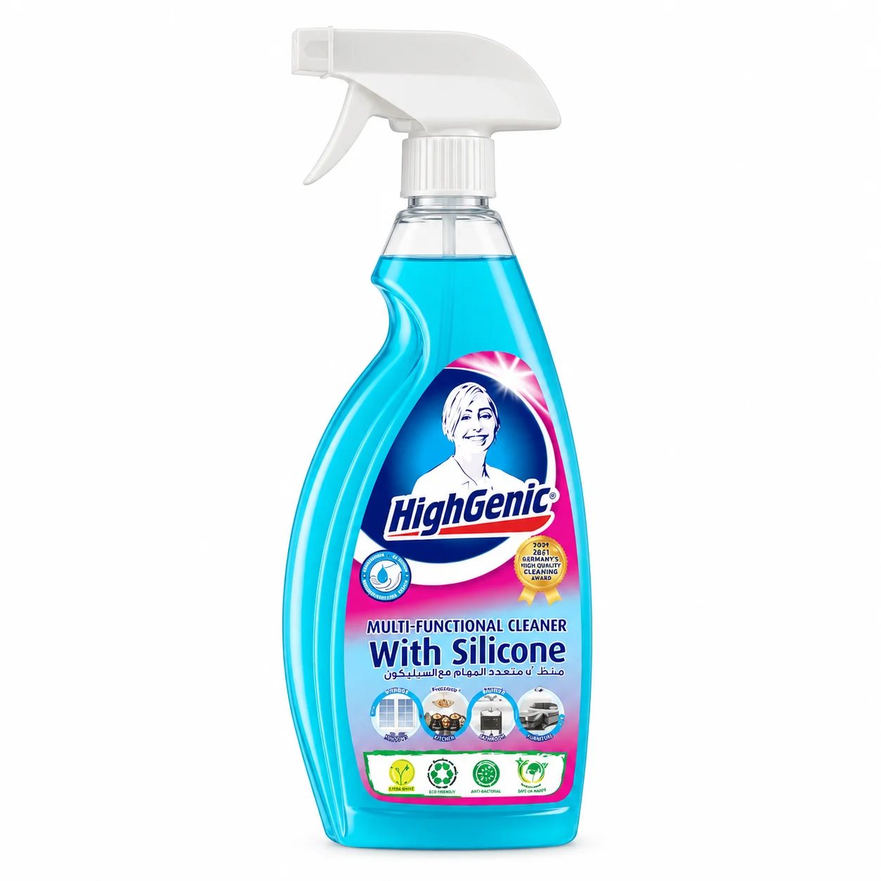 HighGenic silikoninis daugiafunkcis valiklis,gėlių kvapo 750 ml - Image 3