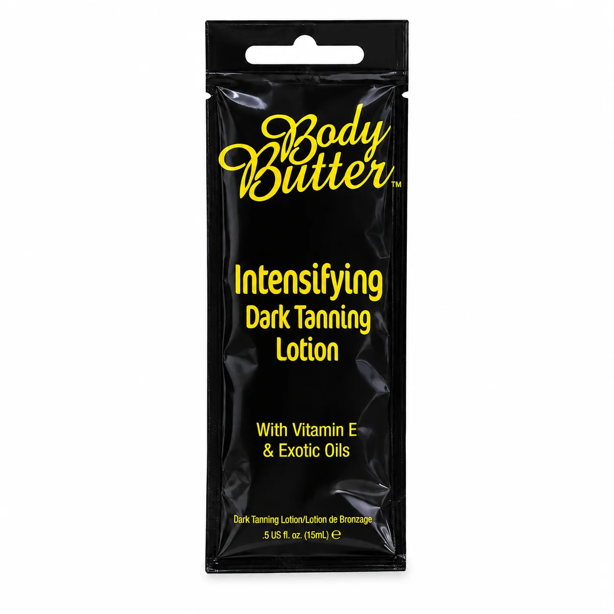 Body Butter „Dark Glow“ intensyvus įdegio losjonas, 15ml