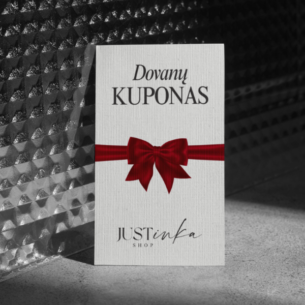 Dovanų kuponas Justinka