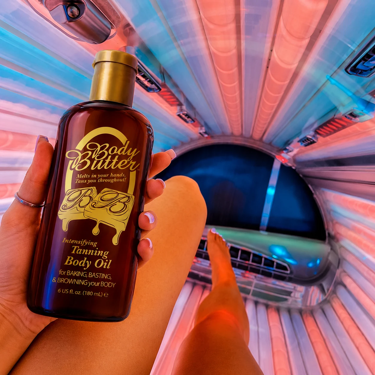Body Butter „Intensifying Tanning Body Oil“ įdegio aliejus, 180 ml - Image 2