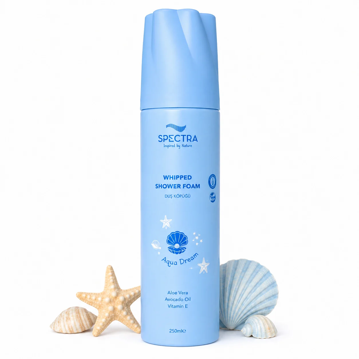 „Spectra Aqua Dream“ dušo putos su alaviju ir avokadų aliejumi, 250 ml