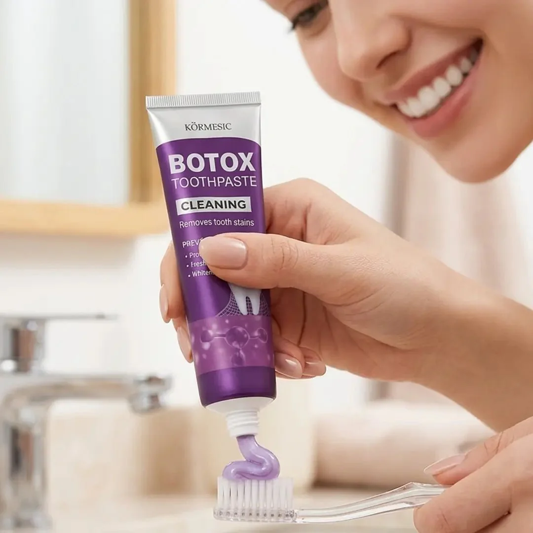 „Kormesic Botox“ valomoji dantų pasta su balinamuoju efektu, 120 gr
