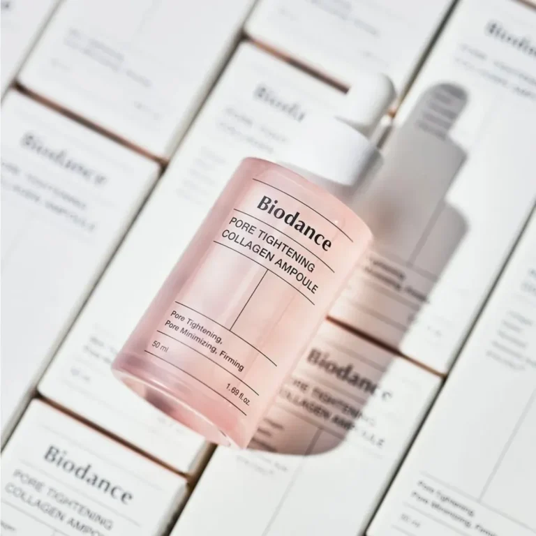 „BIODANCE Pore Tightening Collagen Ampoule“ poras sutraukianti kolageno ampulė, 30ml - Image 2