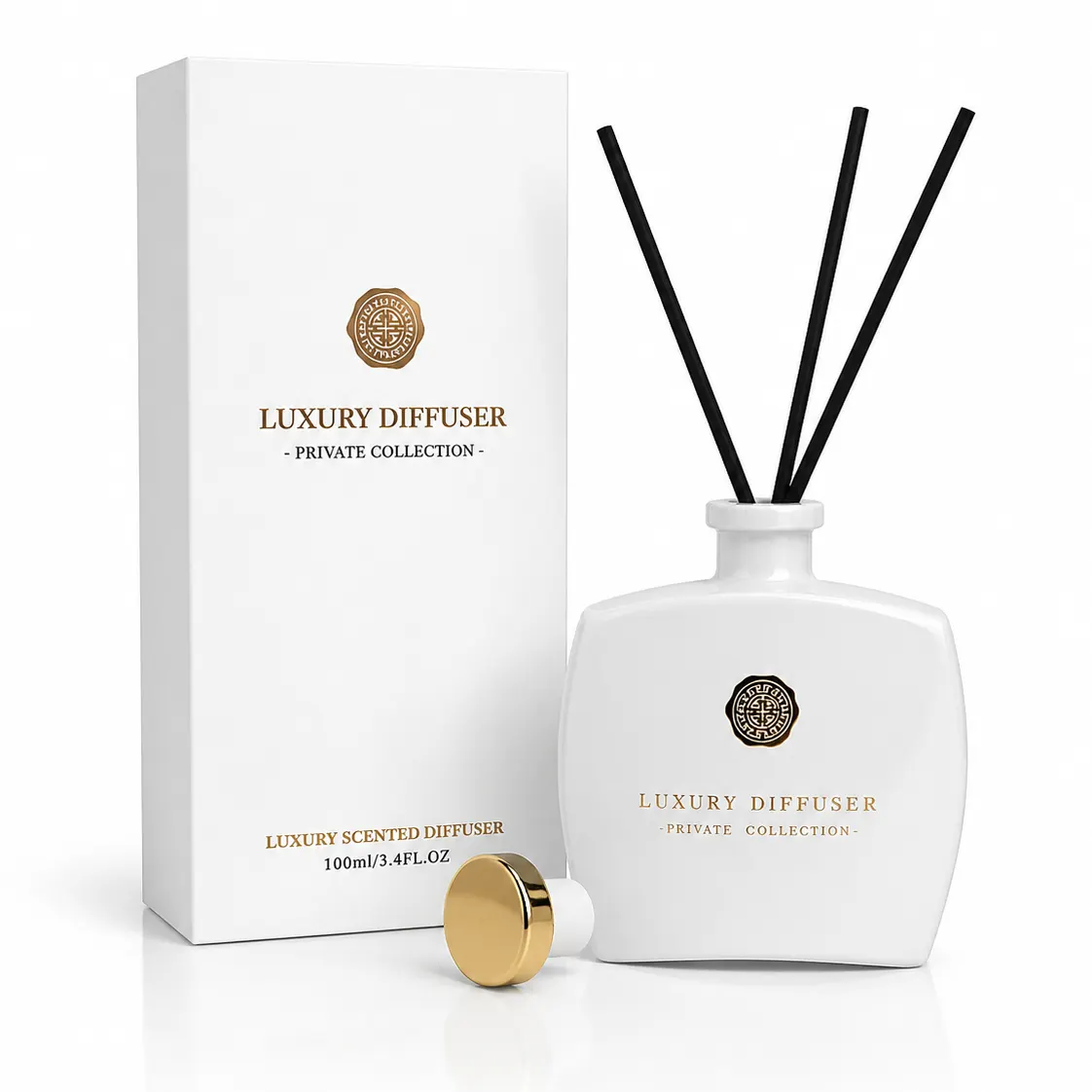 „Luxury Diffuser BALTAS“ namų kvapas, 100 ml–įkvėptas La Vie Est Belle aromato
