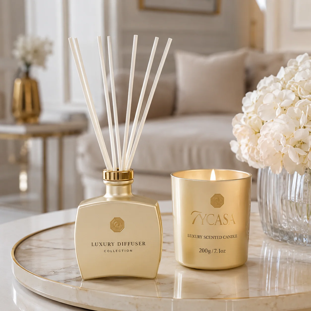 „Luxury Home Fragrance“ rinkinys – įkvėptas Giorgio Armani My Way aromato - Image 2