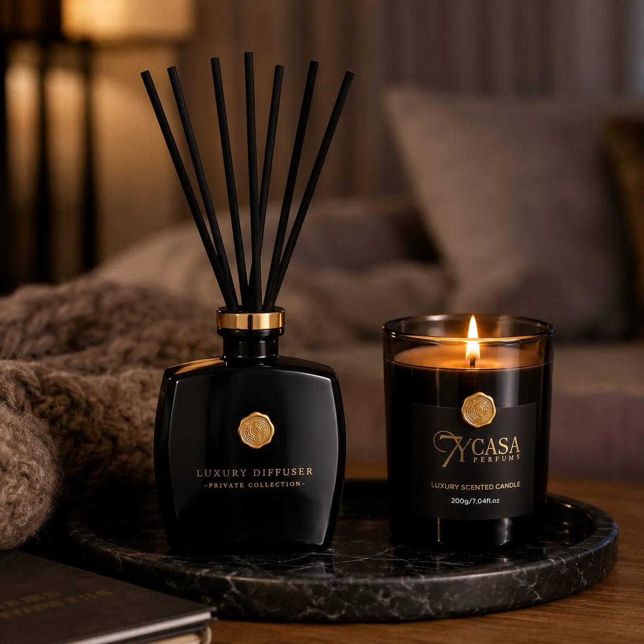 „Luxury Home Fragrance“ rinkinys – įkvėptas Yves Saint Laurent Libre aromato - Image 2