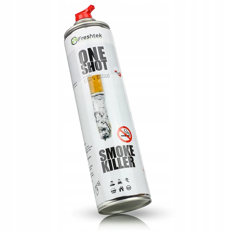 „One shot“ SMOKE KILLER labai koncentruotas oro gaiviklis, kvapų neutralizatorius, 600ml - Image 2