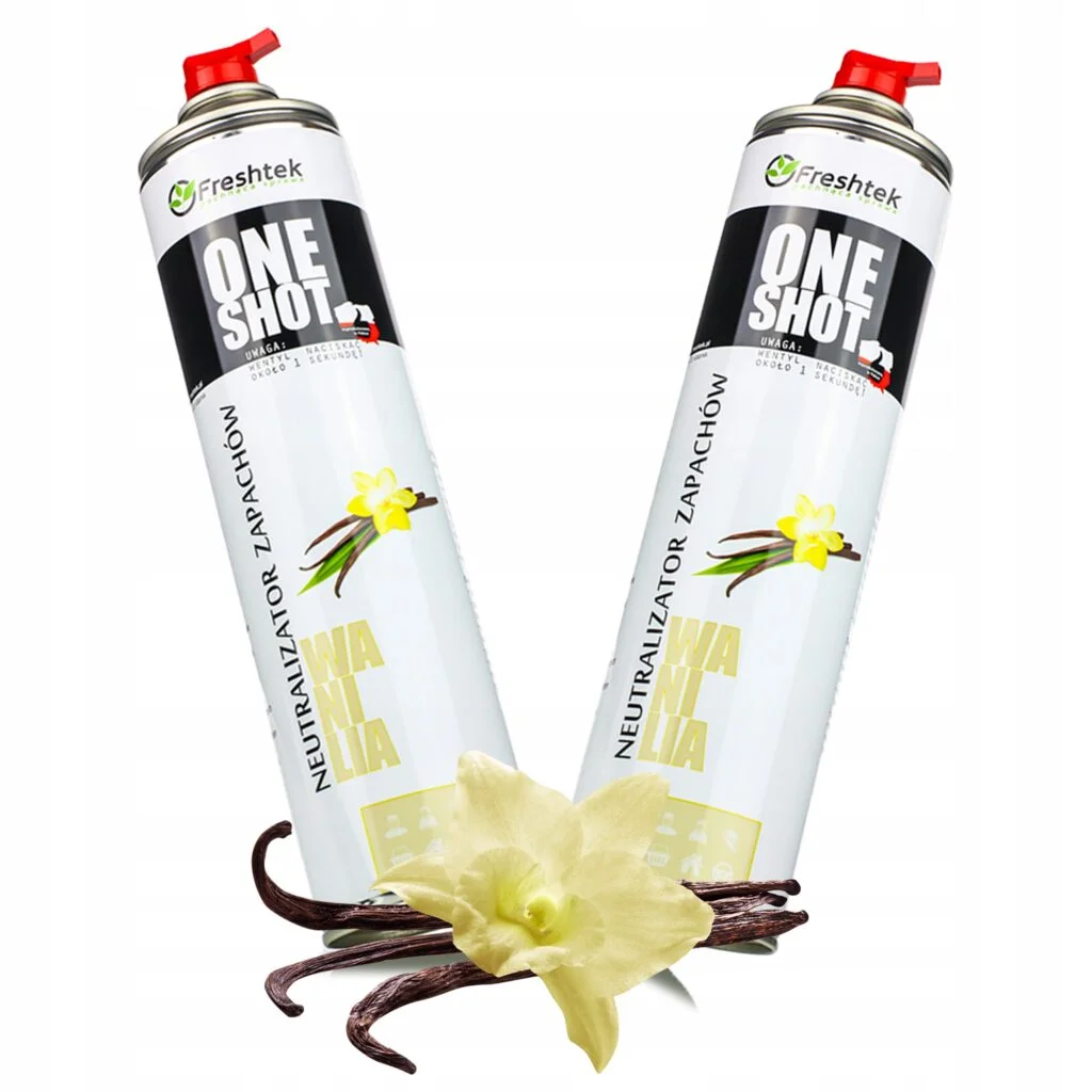 „One shot“ VANILINIS labai koncentruotas oro gaiviklis, kvapų neutralizatorius, 600ml - Image 2