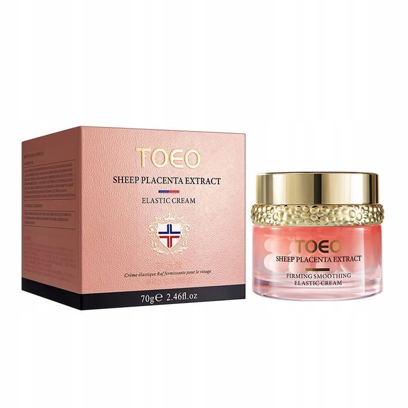 „TOEO Sheep Placenta Extract“ regeneruojantis veido kremas su avių placentos ekstraktu, 70 g - Image 2
