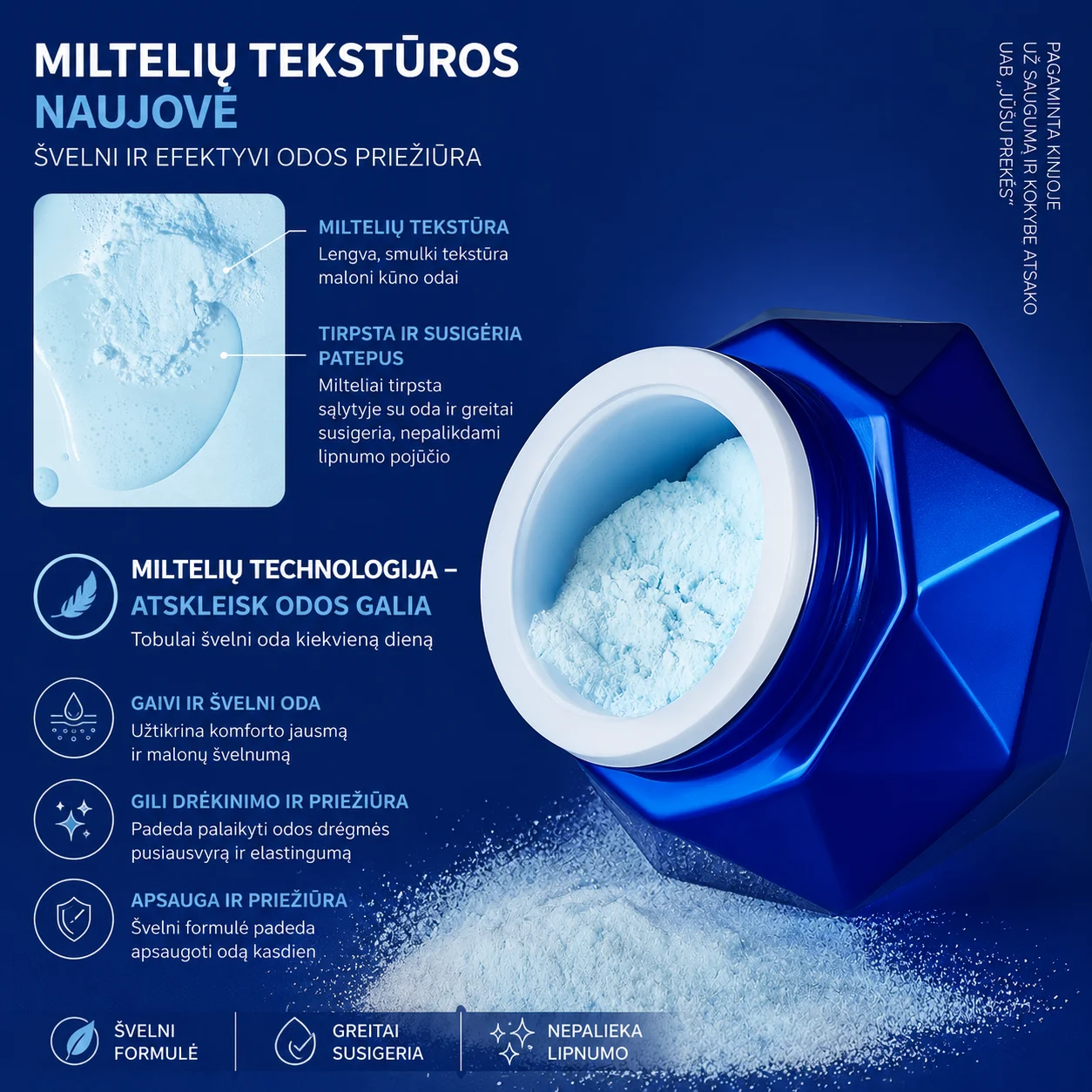 „Brolamen Collagen Filling Cream“ kolageno veido milteliai,pavirstantys į kremą, 30 g - Image 2