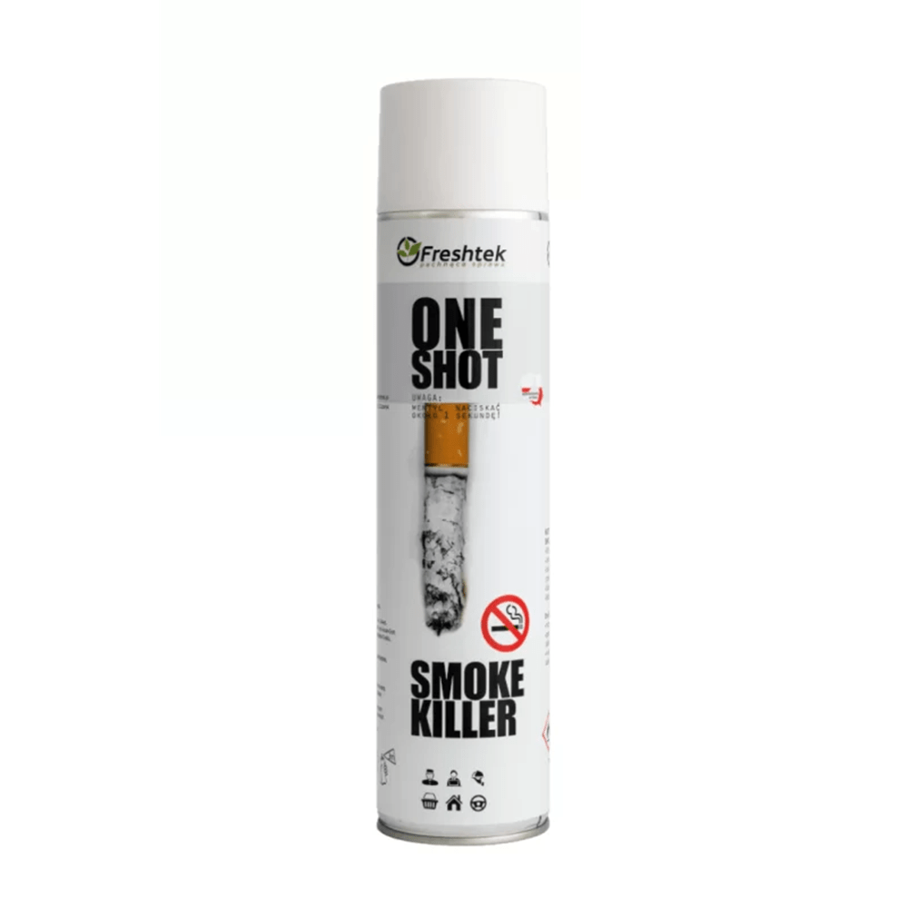 „One shot“ SMOKE KILLER labai koncentruotas oro gaiviklis, kvapų neutralizatorius, 600ml