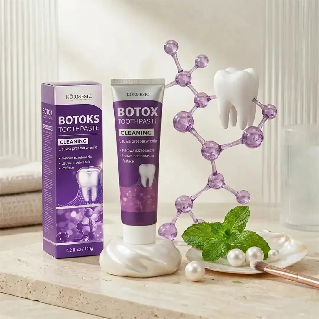 „Kormesic Botox“ valomoji dantų pasta su balinamuoju efektu, 120 gr - Image 3