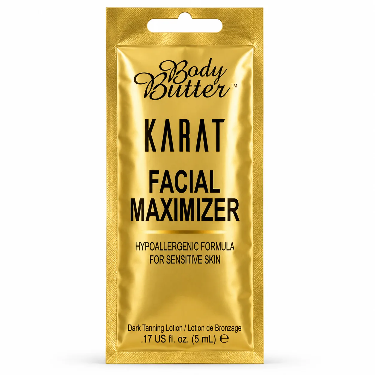 Body Butter Karat Facial Maximizer- veido įdegio losjonas, 5 ml